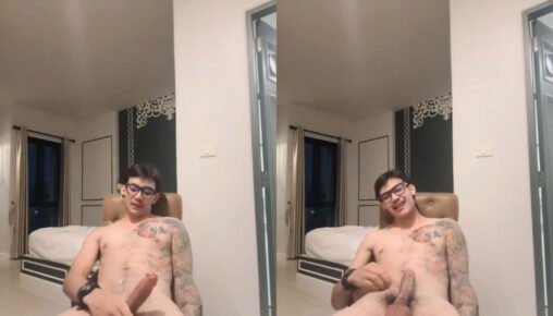 สุดหล่ออารมณ์ดี พี่นายแบบสุดเท่ชักว่าวโชว์พร้อมรีวิวเจลประกอบเพลงฮิปฮอป ยิ้มเก่งมีเสน่ห์คุยน่ารักบอกไม่ค่อยเล่นโซเชียลแต่เงี่ยนมาก