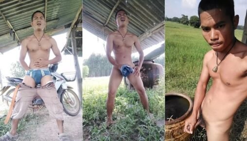 พี่นายออกมาชักว่าวเอ้าดอที่เถียงนาน้อยกลางนา ร้องครางดังๆได้เต็มที่ ตั้งกล้องหลายมุม อยากโชว์เต็มที่ คนมองมาไกลๆก็เห็นนะเนี่ย