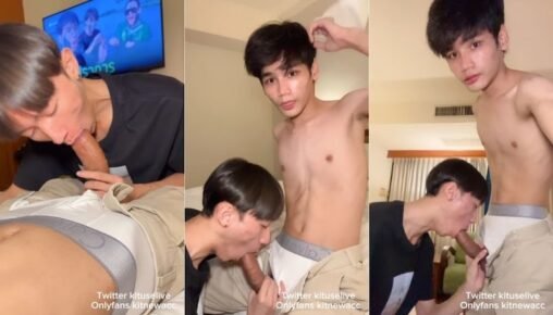 ต๊ะควยใหญ่เกิ๊น อมคับปากแถมยาวอีกต่างหาก น้องไอติมอมได้แค่ครึ่งแท่งแทบไม่ไหวแต่ก็อมต่อเนื่องไม่หยุด อึดมาก