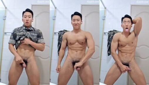 คลิปหลุดทหารเกาหลีชักว่าวแนวโรคจิต วีดีโอคอลให้ทำท่าแปลกๆขณะชักว่าว พี่เขาก็สุดจริงแมนๆแหกตูดทำท่าสาวให้ดู แต่หุ่นแซ่บซิกแพคแน่นๆ