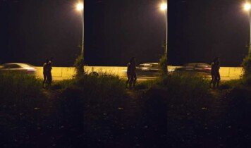 สองหนุ่มนิยมOutdoorตัวพ่อของวงการ โชว์ความเงี่ยนเย็ดกันริมถนน มีมอเตอร์ไซค์และรถยนต์วิ่งผ่านแบบไม่ทันคาดคิด ตื่นเต้นมาก