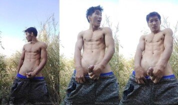 แค่ถอดกางเกงควยแข็งโป๊กก็เด้งออกมา หลอย นำชัย นานๆมาชักว่าวเอาดอร์ เลยตื่นเต้นจัดมองซ้ายมองขวาตลอดระแวงเล็กน้อยแต่เงี่ยนมากกว่า